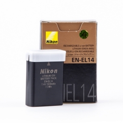 Nikon EN-EL14A Baterie Nikon EN-EL14A, EN-EL14, EN-EL14e 7,4V 1030mAh Li-Ion – originální