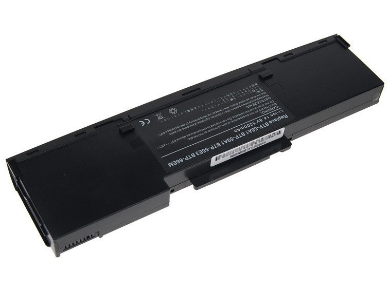 NTL NTL2226 Baterie Acer Aspire 1610/TM240/250 BTP-58A1, BTP-59A1, BTP-60A1 14,8V 5200mAh Li-Ion – neoriginální