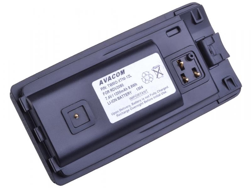 Avacom TWMO-XTNI-12L Baterie Motorola XTNI, XTNID, CP110 7,5V 1200mAh Slim Li-Ion – neoriginální