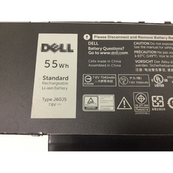 Dell J60J5 Baterie Dell J60J5 pro Latitude E7270 E7470 7,6V 55WH -  originální