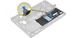 Dell 451-BBUQ Baterie Dell 451-BBUQ, Latitude E5270, Latitude E5470, Latitude E5570, Precision M3510 7,4V 62Wh Li-Ion – originální