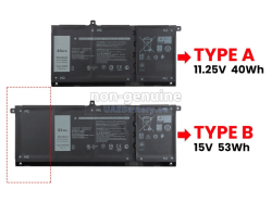 NTL NTL5264 Baterie Dell JK6Y6/09077G pro  Inspiron 14 5401 11,25V 40Wh Li-Pol - neoriginální