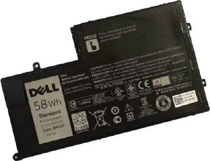 Dell 0PD19 Baterie Dell 0PD19 Inspiron 14-5447 15-5547 OPD19 ODFVYN DFVYN 7.4V 58Wh Li-Pol - originální