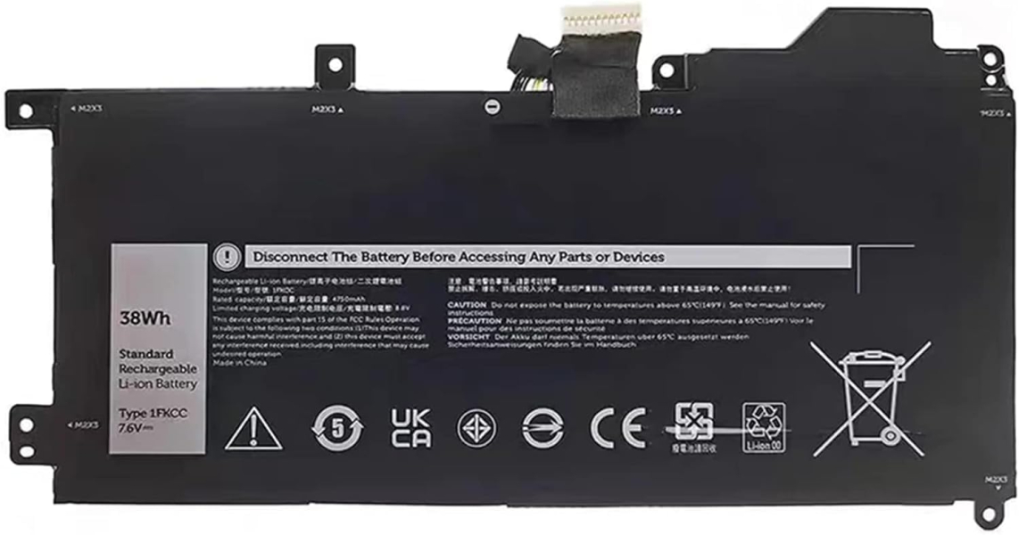 NTL3405 Baterie Dell 1FKCC pro Latitude 7200/7210 2v1 7,6V 38Wh Li-Ion - neoriginální