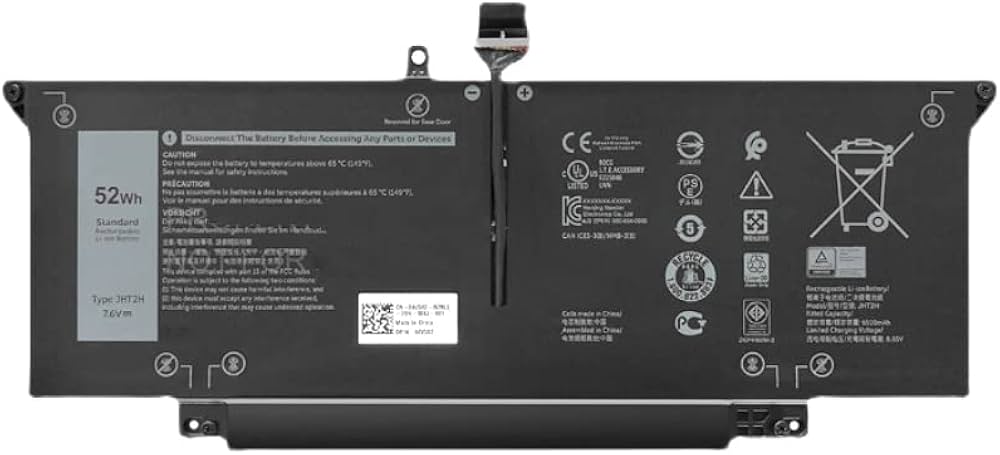 NTL 5271 Baterie Dell JHT2H pro Dell Latitude 7310, 7410 7,6V 52Wh Li-Pol - neoriginální