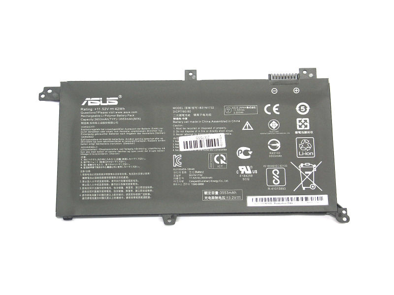 Asus B31N1732 Baterie Asus B31N1732 pro Asus VivoBook S14 11,52V 42Wh Li-Ion - originální