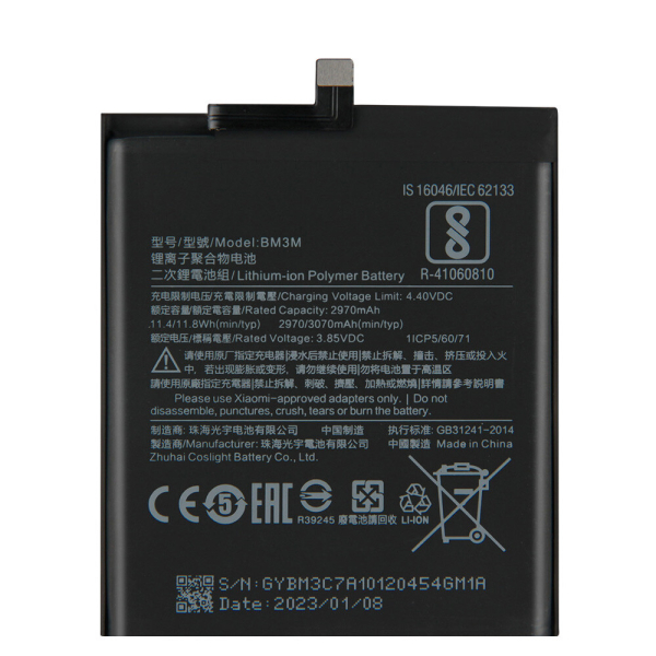  Baterie Xiaomi BM3M pro Xiaomi Mi 9 SE 3070mAh Li-Pol 