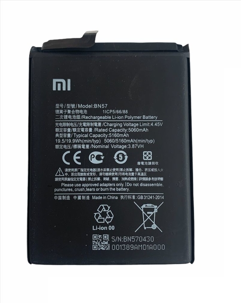 Baterie Xiaomi BN57 pro Xiaomi Poco X3 NFC, Xiaomi Poco X3 Pro 5160mAh Li-Pol – originální
