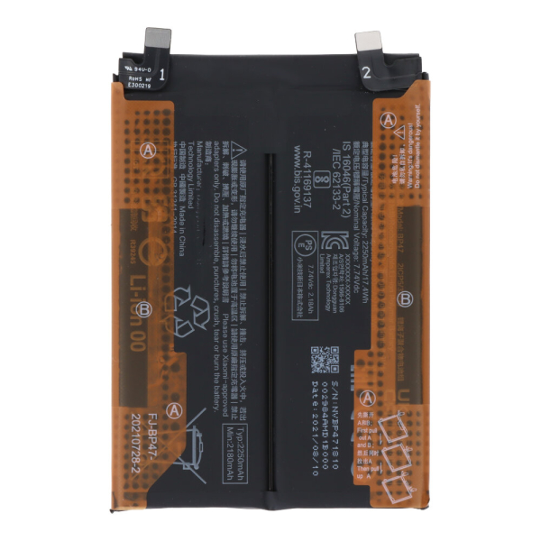 Xiaomi BP47 Baterie pro Xiaomi Redmi Note 11 Pro Plus 5G 4500mAh Li-Pol