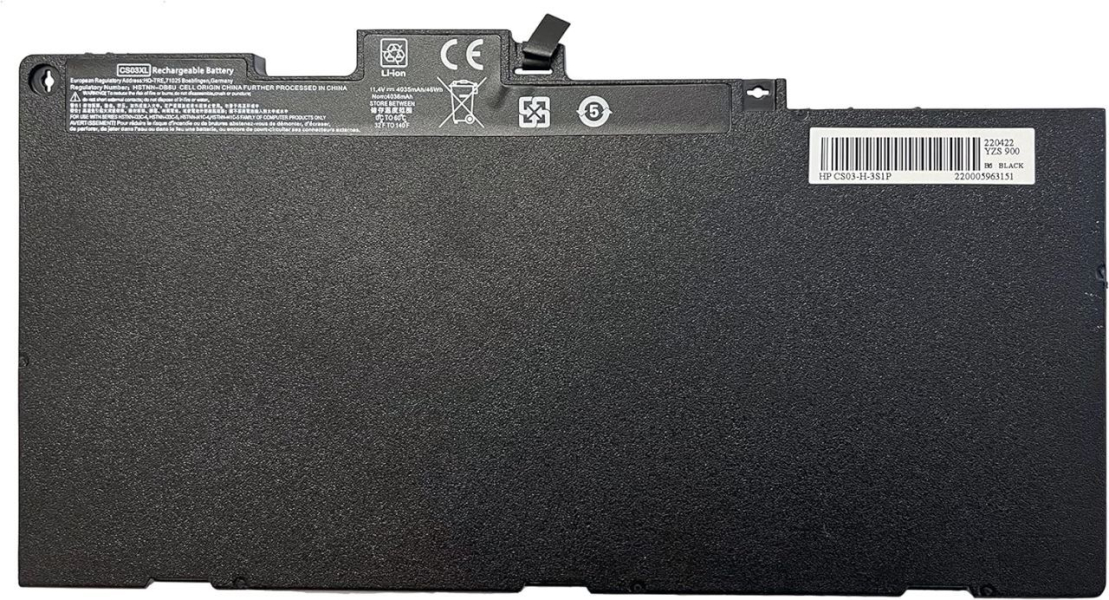 HP CS03XL Baterie HP EliteBook 745 G3, 840 G2 G3, 850 G3 G4 11,4V 46,5WH Li-Ion - originální