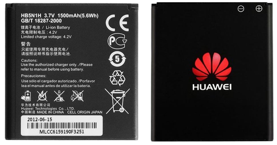 Huawei baterie HB5V1, Huawei Y300 1730mAh Li-Ion - originální