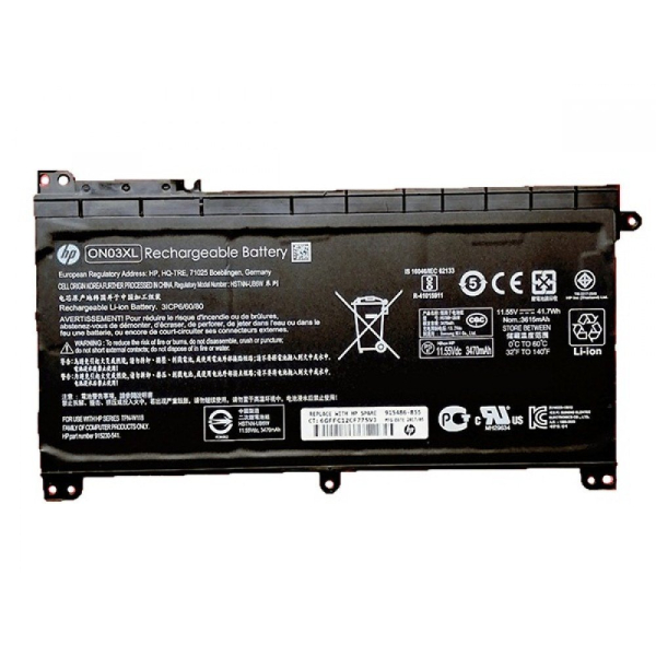 HP ON03XL Baterie HP BI03XL/HSTNN-UB6W pro HP Pavilion x360 13-u/m3-u/HP Stream 14-ax 15,55V 41,5Wh Li-Pol - originální
