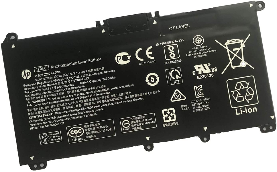HP TF03XL Baterie HP TF03XL/HT03/HSTNN-LB7X 11,55V 3630mAh Li-Pol - originální