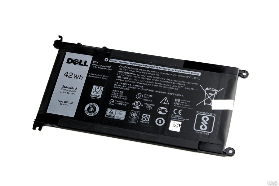 Dell 451-BBVN Baterie Dell 451-BBVN, WDXOR pro Inspiron 5378, 5379, 5567, 5770, Vostro 5468, 5568, 5471, 5581 11,­4V 42Wh - originální
